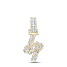 Captivating Heart Cuff Diamond Pendant - Splendid Jewellery