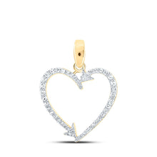 Load image into Gallery viewer, Captivating Heart of Diamonds Pendant - Splendid Jewellery
