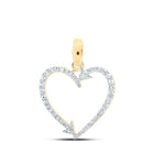 Captivating Heart of Diamonds Pendant - Splendid Jewellery