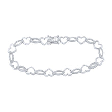 Load image into Gallery viewer, Captivating Heartbeat of Love Diamond Bracelet - Splendid Jewellery