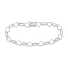 Captivating Heartbeat of Love Diamond Bracelet - Splendid Jewellery