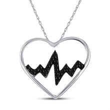 Load image into Gallery viewer, Captivating "Heartbeat of Love" Diamond Pendant - Splendid Jewellery