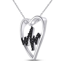 Load image into Gallery viewer, Captivating "Heartbeat of Love" Diamond Pendant - Splendid Jewellery