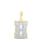 Captivating Initial Brilliance Pendant - Splendid Jewellery