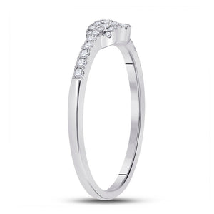 Captivating Knot Diamond Stackable Band - Splendid Jewellery