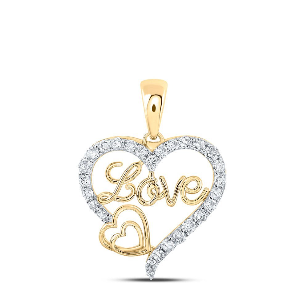 Captivating Love Affair Diamond Pendant - Splendid Jewellery