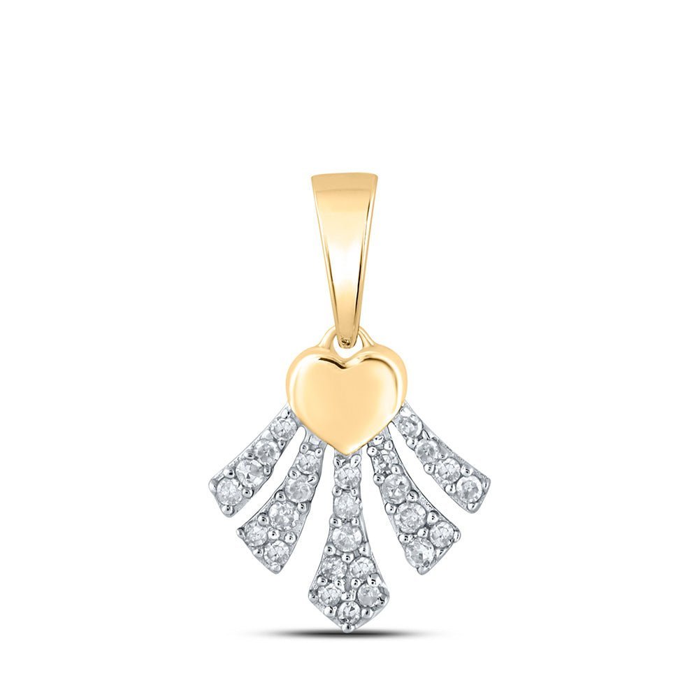 Captivating Love Affair Diamond Pendant - Splendid Jewellery