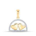 Captivating Love and Diamond Heart Pendant - Splendid Jewellery