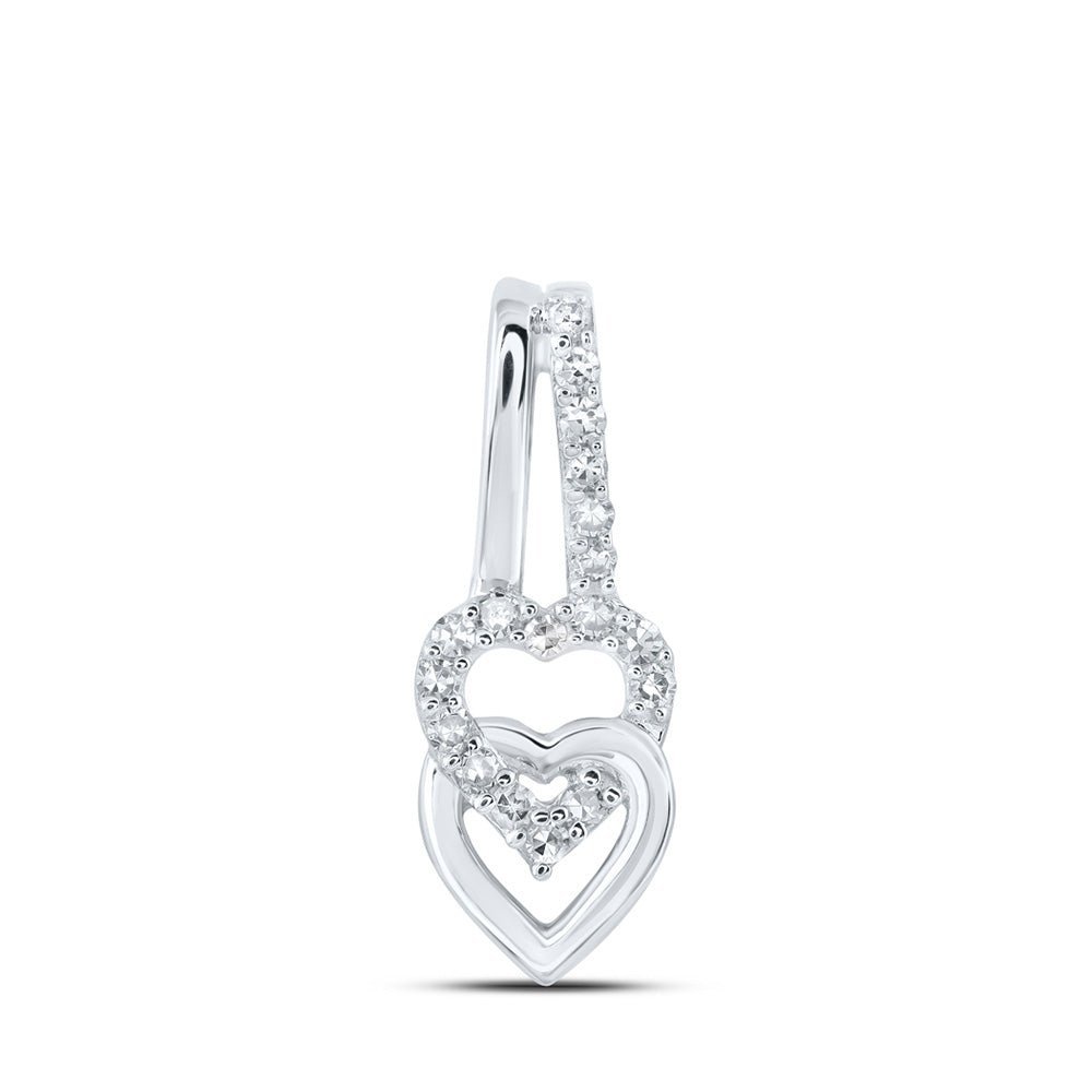 Captivating Love and Diamond Heart Pendant - Splendid Jewellery