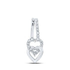 Captivating Love and Diamond Heart Pendant - Splendid Jewellery