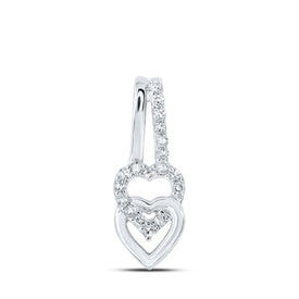 Captivating Love and Diamond Heart Pendant - Splendid Jewellery