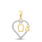 Captivating Love Letter Diamond Pendant - Splendid Jewellery