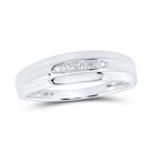 Captivating Love Story | 10kt White Gold His Hers Round Diamond Halo Matching Wedding Set 1/3 Cttw | Splendid Jewellery - Splendid Jewellery