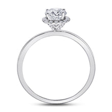 Load image into Gallery viewer, Captivating Love Story | 14kt White Gold Round Diamond Solitaire Bridal Wedding Engagement Ring 7/8 Cttw | Splendid Jewellery - Splendid Jewellery