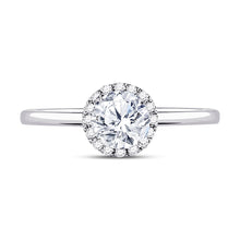 Load image into Gallery viewer, Captivating Love Story | 14kt White Gold Round Diamond Solitaire Bridal Wedding Engagement Ring 7/8 Cttw | Splendid Jewellery - Splendid Jewellery