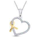 Captivating Love Story Diamond Pendant - Splendid Jewellery