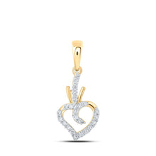 Load image into Gallery viewer, Captivating "Love's Embrace" Diamond Heart Pendant - Splendid Jewellery