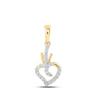 Captivating "Love's Embrace" Diamond Heart Pendant - Splendid Jewellery