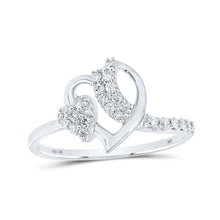 Load image into Gallery viewer, Captivating Love's Embrace Diamond Heart Ring - Splendid Jewellery