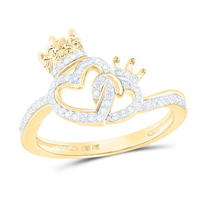 Captivating Love's Embrace Diamond Heart Ring - Splendid Jewellery