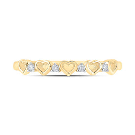 Captivating Love's Embrace Diamond Heart Ring - Splendid Jewellery