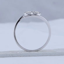 Load image into Gallery viewer, Captivating Love&#39;s Embrace Diamond Heart Ring Side View 2 from Splendid Jewellery