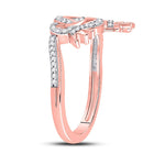 Captivating Love's Embrace Diamond Heart Ring - Alternate view 3 from Splendid Jewellery