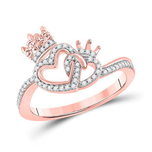 Load image into Gallery viewer, Captivating Love's Embrace Diamond Heart Ring - Splendid Jewellery