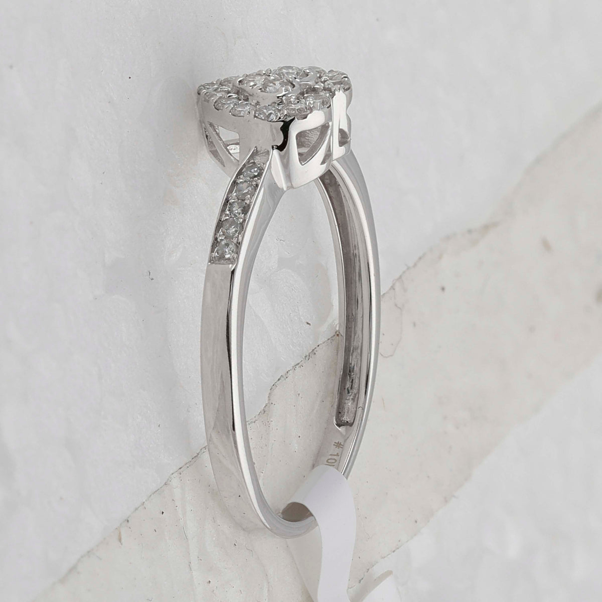 Captivating Love's Embrace Diamond Heart Ring - Splendid Jewellery