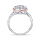 Captivating Love's Embrace Diamond Heart Ring - Alternate view 3 from Splendid Jewellery
