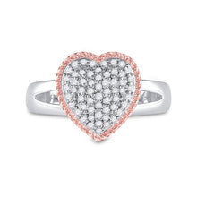 Load image into Gallery viewer, Captivating Love's Embrace Diamond Heart Ring - Splendid Jewellery