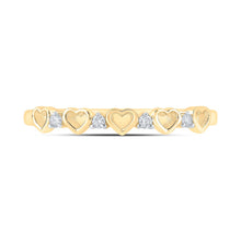 Load image into Gallery viewer, Captivating Love&#39;s Embrace Diamond Heart Ring product Top View from Splendid Jewellery