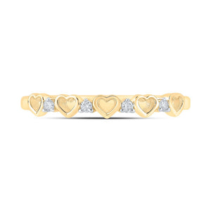 Captivating Love's Embrace Diamond Heart Ring - Splendid Jewellery