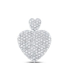 Captivating Love's Embrace Diamond Pendant - Splendid Jewellery