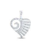 Captivating Love's Embrace Diamond Pendant - Splendid Jewellery