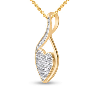 Captivating Love's Embrace Diamond Pendant - Splendid Jewellery