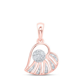 Captivating Love's Embrace Diamond Pendant - Splendid Jewellery