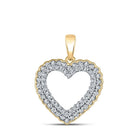 Captivating Love's Embrace Diamond Pendant - Splendid Jewellery