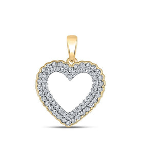Captivating Love's Embrace Diamond Pendant - Splendid Jewellery
