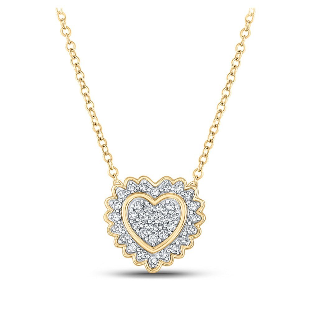 Captivating Love's Embrace Diamond Pendant - Splendid Jewellery