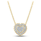 Captivating Love's Embrace Diamond Pendant - Splendid Jewellery