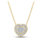 Captivating Love's Embrace Diamond Pendant - Splendid Jewellery
