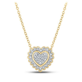 Captivating Love's Embrace Diamond Pendant - Splendid Jewellery
