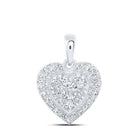 Captivating Love's Embrace Diamond Pendant - Splendid Jewellery