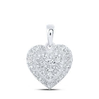 Captivating Love's Embrace Diamond Pendant - Splendid Jewellery