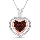 Captivating Love's Embrace Diamond Pendant - Splendid Jewellery