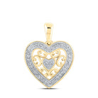 Captivating Love's Embrace Diamond Pendant - Splendid Jewellery
