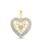 Captivating Love's Embrace Diamond Pendant - Splendid Jewellery