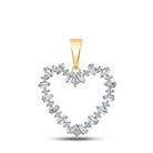 Captivating Love's Embrace Diamond Pendant - Splendid Jewellery