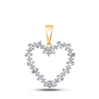 Captivating Love's Embrace Diamond Pendant - Splendid Jewellery